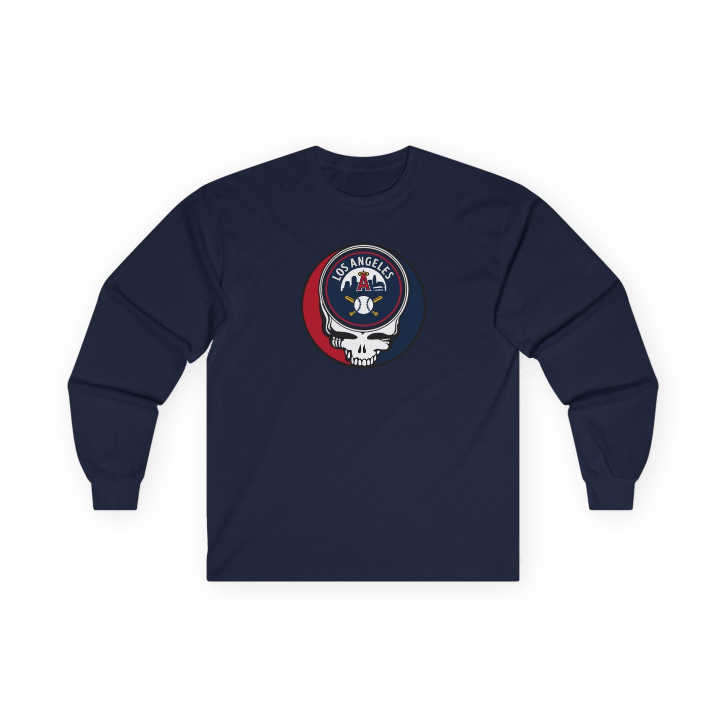 Los Angeles Angels Grateful Dead Long Sleeve Tee - MLB