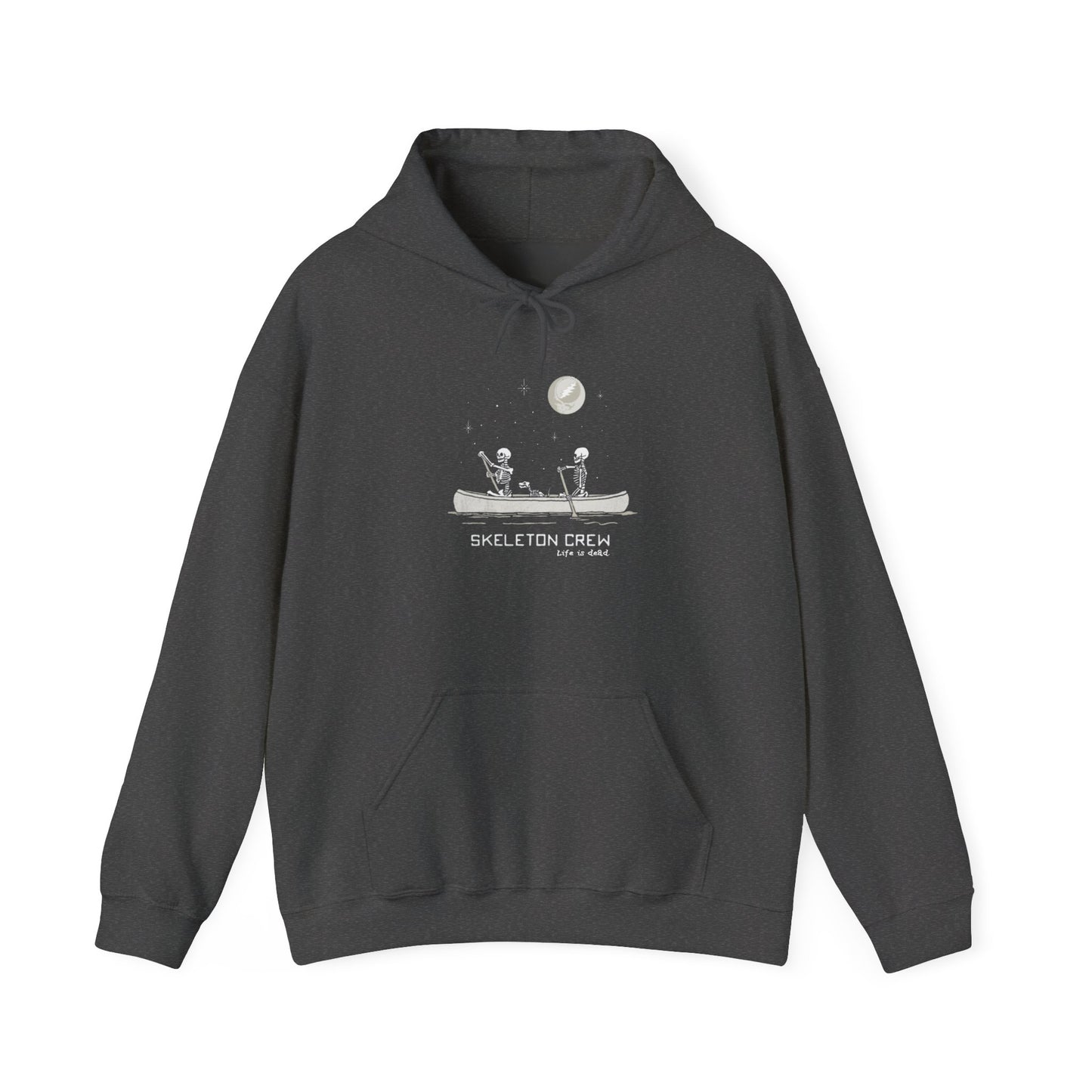 Life is dead. Skeleton Crew Grateful Dead Unisex Hoodie