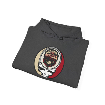 Arizona Diamondbacks Grateful Dead Unisex Heavy Blend Hoodie - Hooded Sweatshirt