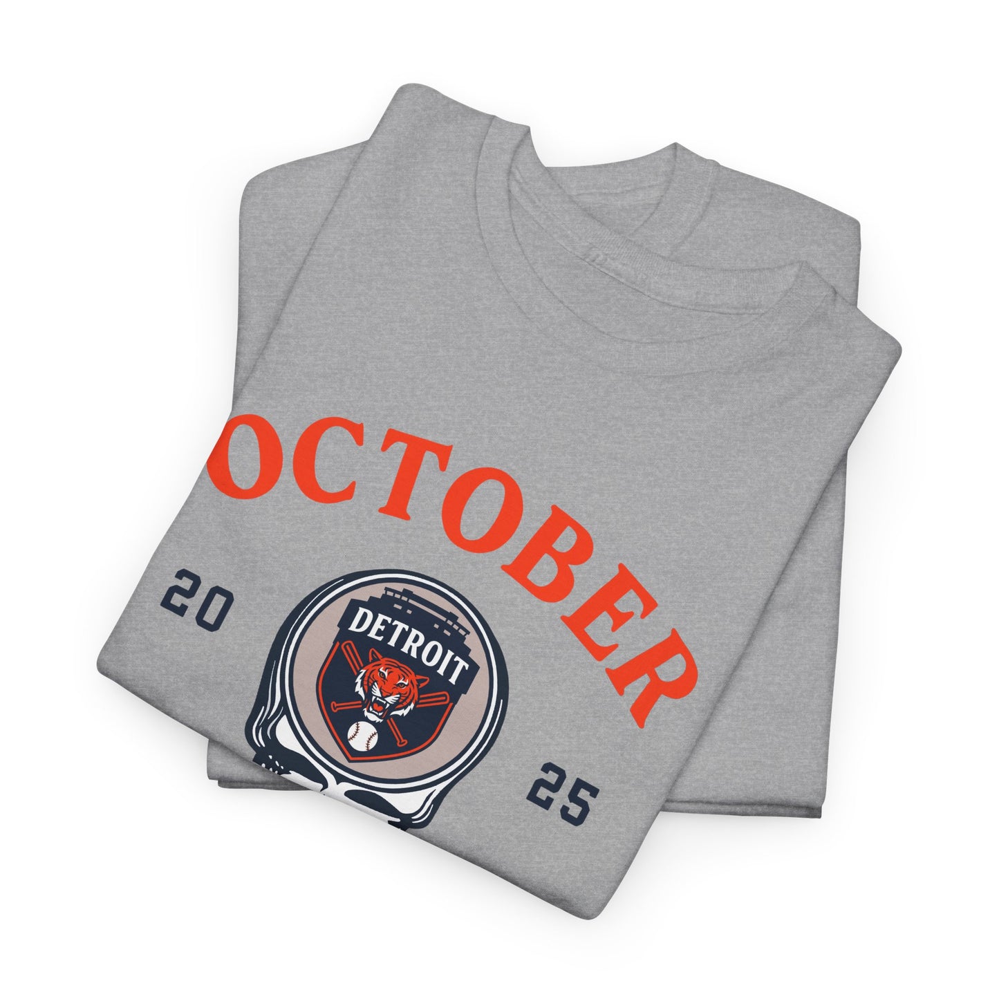 Detroit Tigers Playoffs 2025 Stealie Grateful Dead Tshirt