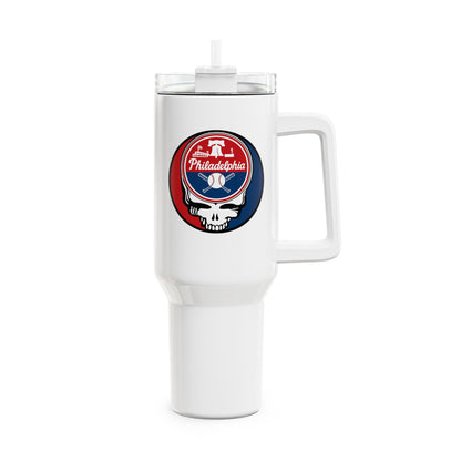 Philadelphia Phillies "Fat Man" Tumbler,  Double Insulated 40oz Travel Mug