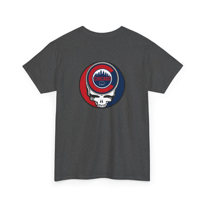 Chicago Cubs Two-Sided Grateful Dead Steal Your Face T-Shirt - MLB