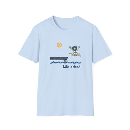 Jerry's At The Lake - Life is dead. Grateful Dead TShirt