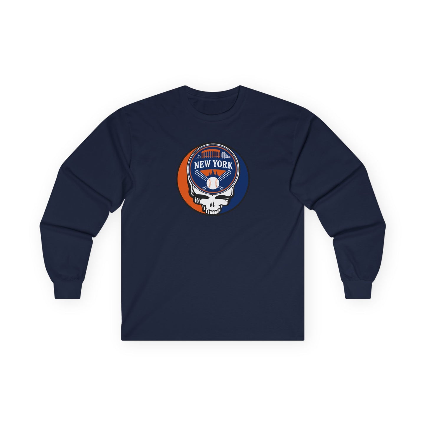 New York Mets Grateful Dead Long Sleeve Tee - MLB