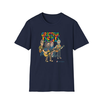 Jerry and The Boys - Life is dead. Grateful Dead TShirt