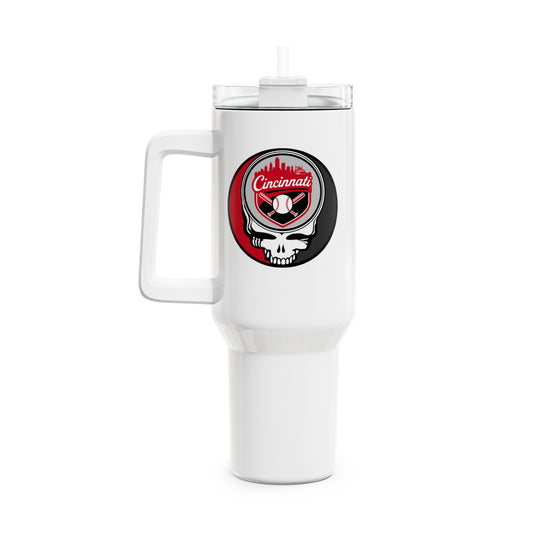 Cincinnati Reds "Fat Man" Tumbler,  Double Insulated 40oz Travel Mug