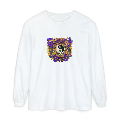 Grateful Dead Chinese New Year Concert Two-Sided Long-Sleeve Tee - Garment-dyed