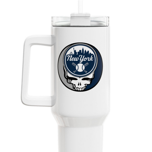 New York Yankees "Fat Man" Tumbler,  Double Insulated 40oz Travel Mug