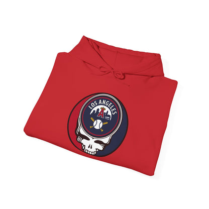Los Angeles Angels Grateful Dead Unisex Heavy Blend Hoodie - Hooded Sweatshirt