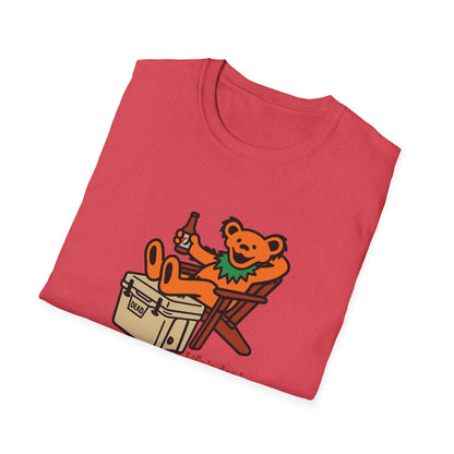 Chillin' Bear - Life is dead. Grateful Dead TShirt