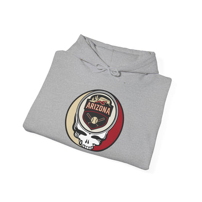 Arizona Diamondbacks Grateful Dead Unisex Heavy Blend Hoodie - Hooded Sweatshirt