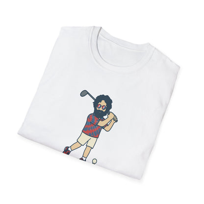 Golfin' Jerry - Life is dead. Grateful Dead TShirt