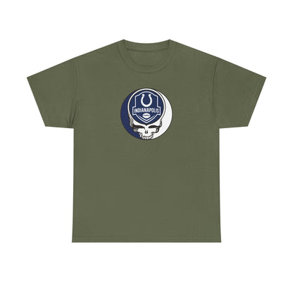 Indianapolis Colts Stealie Grateful Dead Steal Your Face T-Shirt - NFL