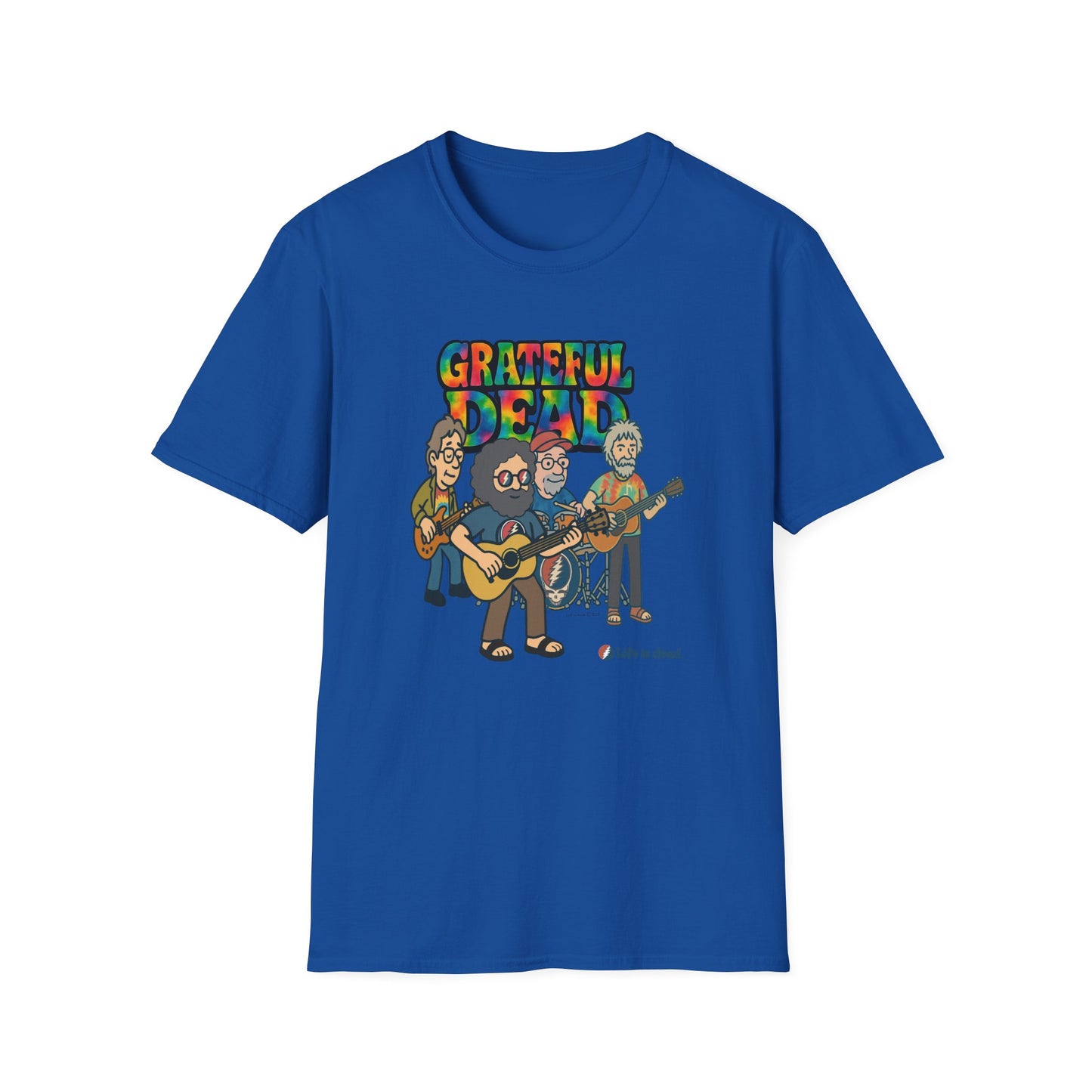 Jerry and The Boys - Life is dead. Grateful Dead TShirt