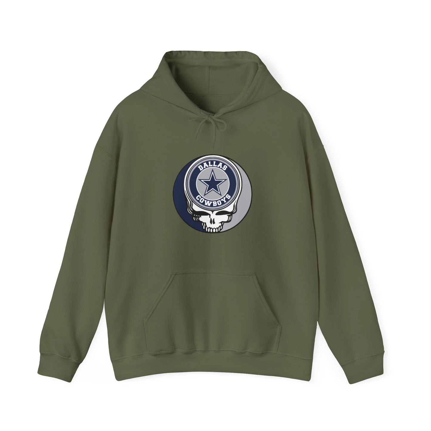 Dallas Football Grateful Dead Hoodie - NFL Fan Apparel