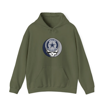 Dallas Football Grateful Dead Hoodie - NFL Fan Apparel