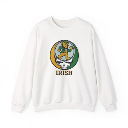 The Irish Dancing Leprechaun Stealie Crewneck Sweatshirt