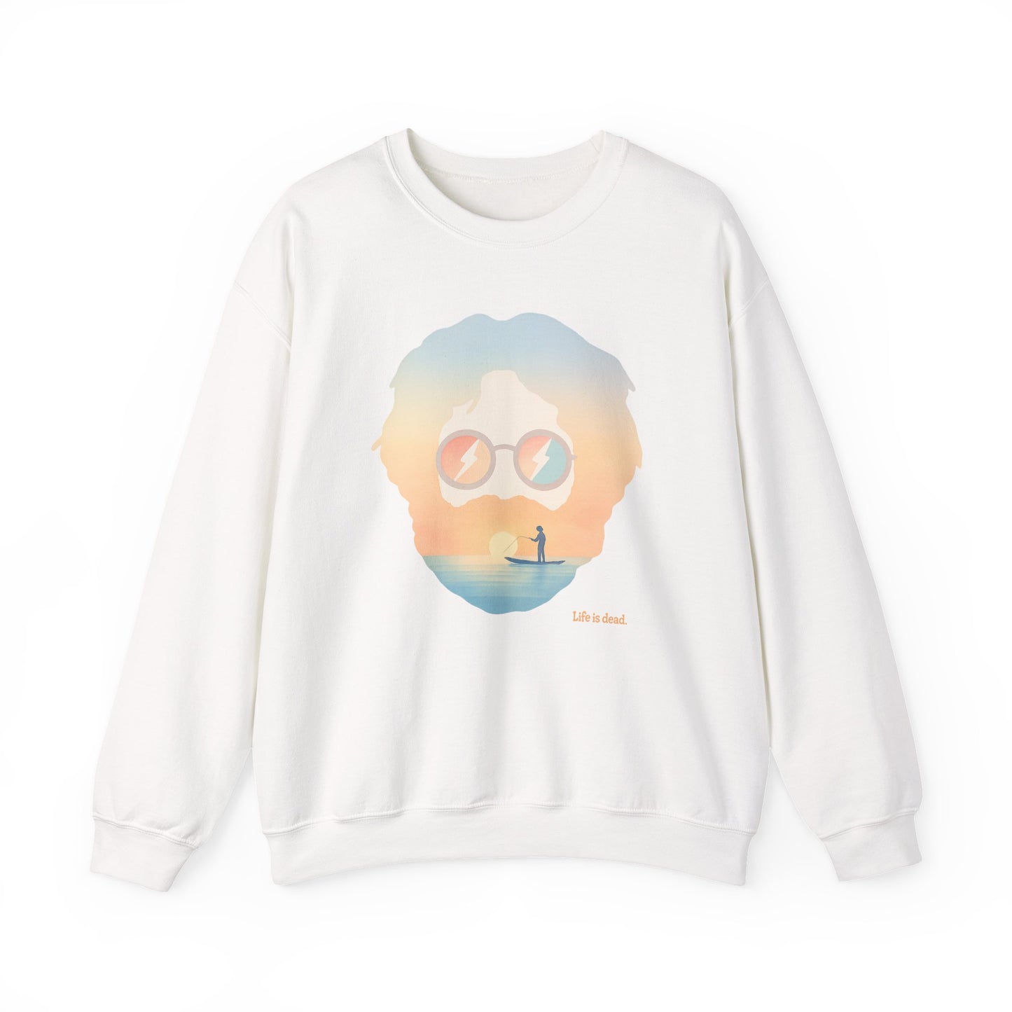 Tropical Jerry Life is dead. Crewneck Sweatshirt