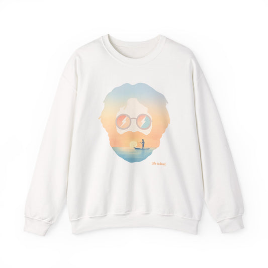Tropical Jerry Life is dead. Crewneck Sweatshirt
