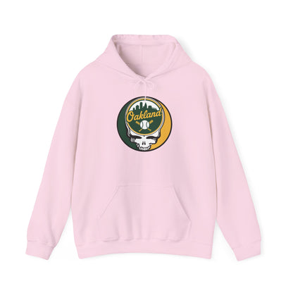 Oakland A's Grateful Dead Unisex Heavy Blend Hoodie - MLB