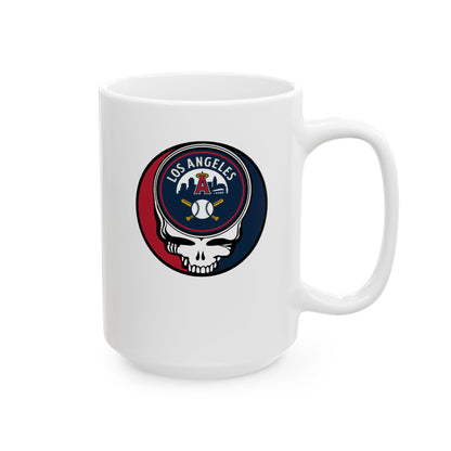 Los Angeles Angels Stealie Ceramic Mug - MLB