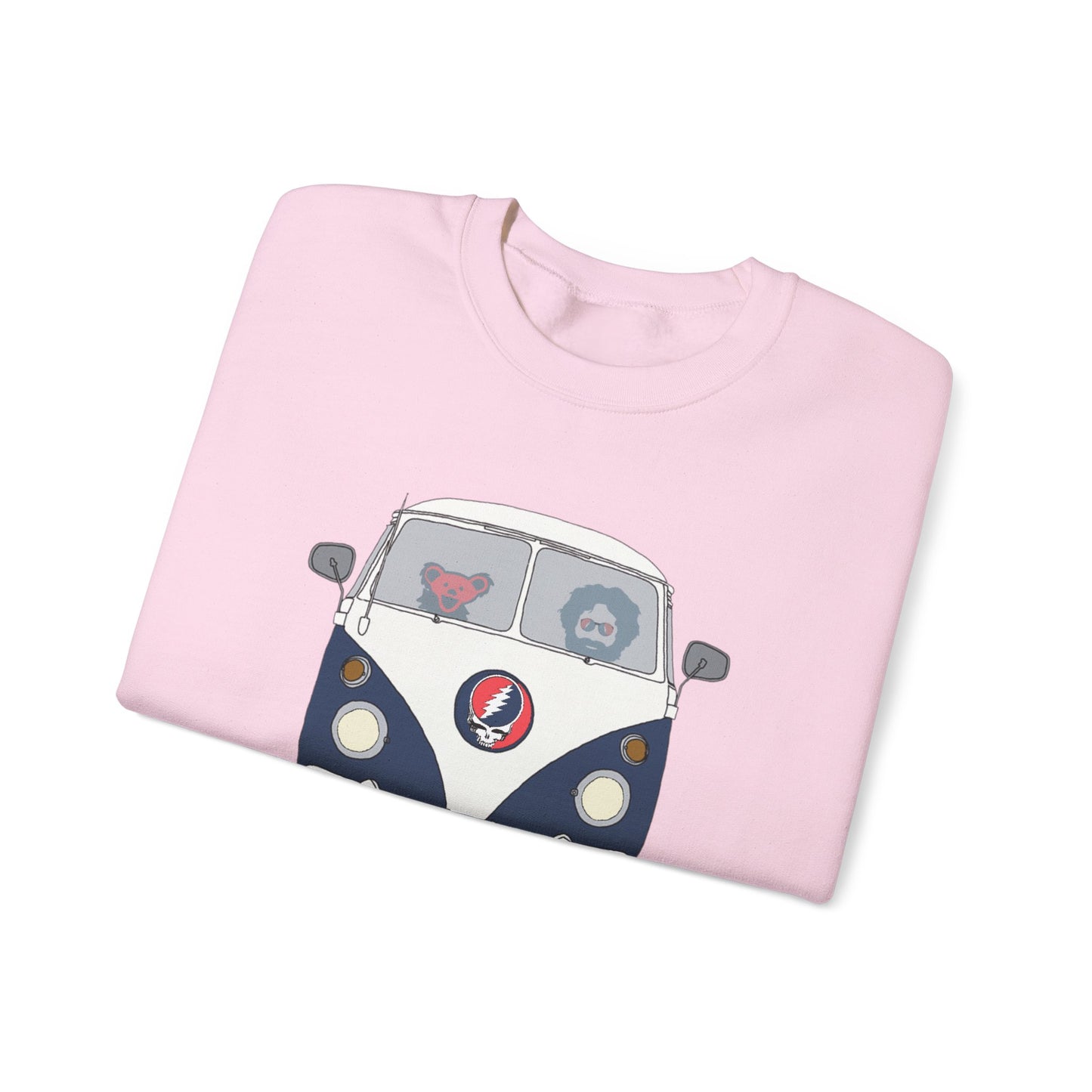 Jerry's Takin' The Bus Life is dead. Crewneck Sweatshirt