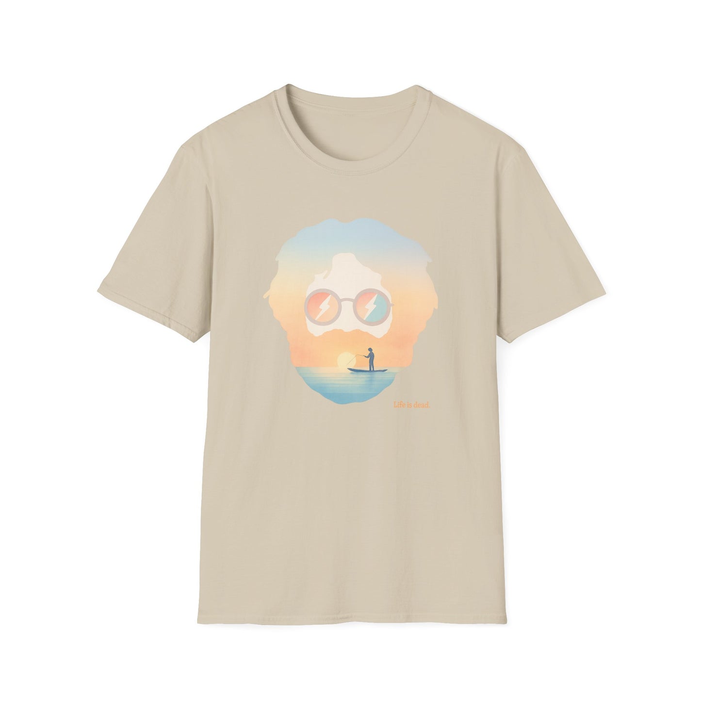 Beach Vibes Jerry Life is dead. T-Shirt
