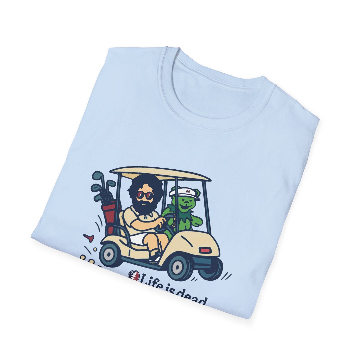 Joy Ridin' Jerry and The Bear Life is dead. Golf Company T-Shirt