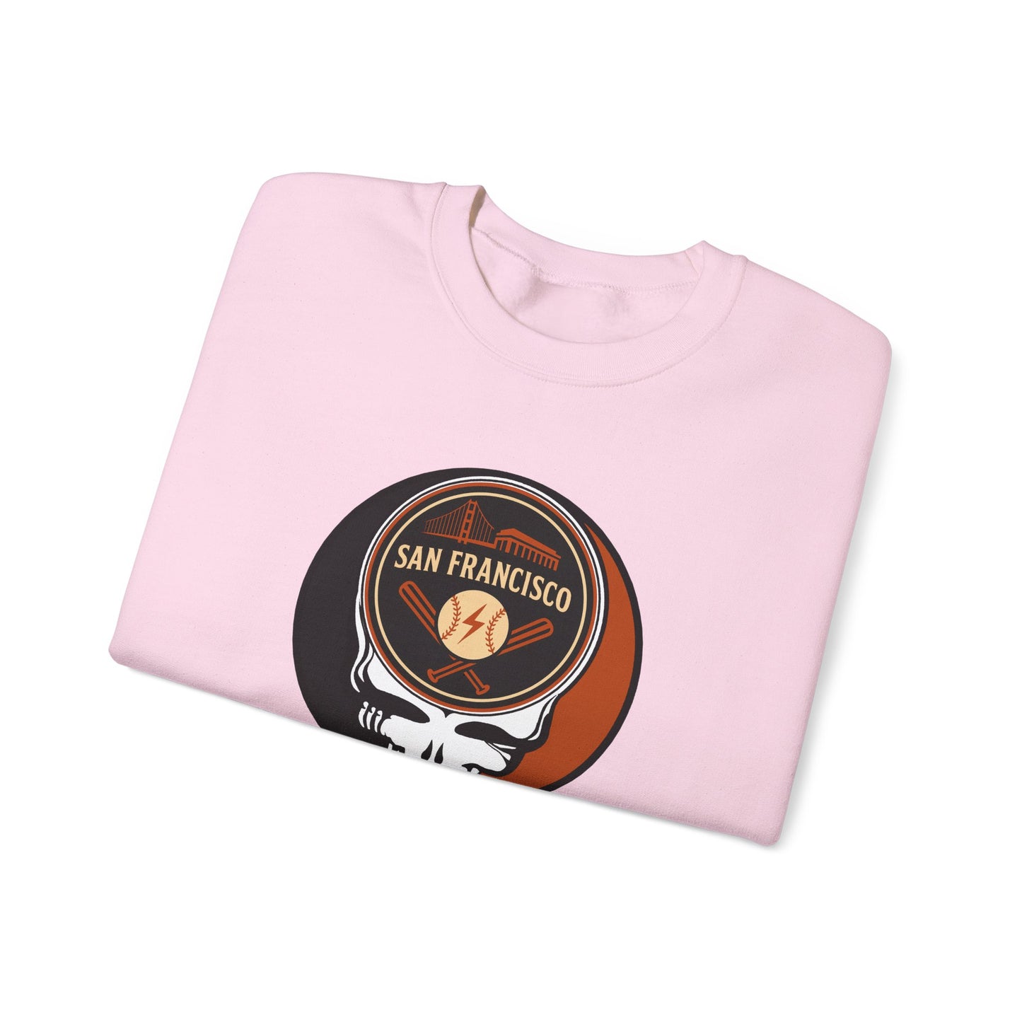 San Francisco Giants Grateful Dead Stealie Crewneck Sweatshirt - MLB