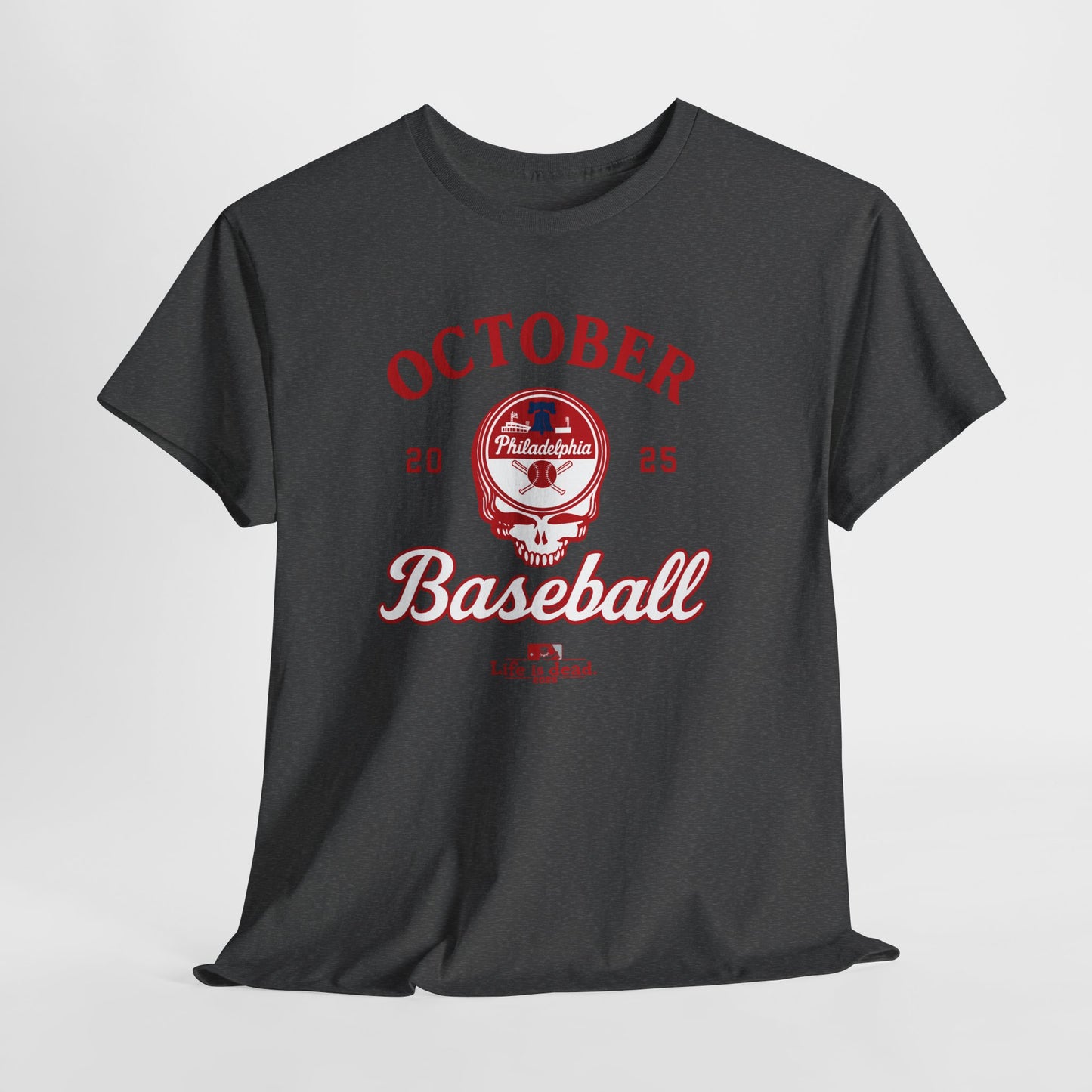 Philadelphia Phillies Playoffs 2025 Stealie Grateful Dead Tshirt