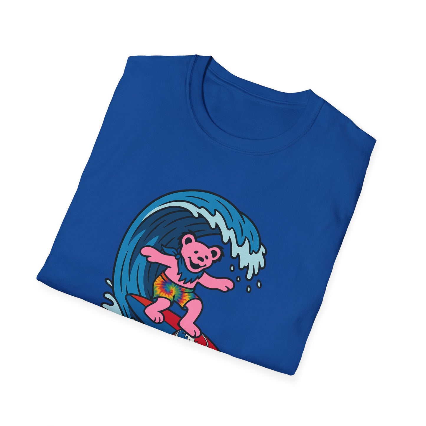 Surfin' Bear - Life is dead. Grateful Dead TShirt