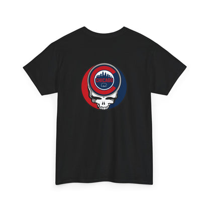 Chicago Cubs Two-Sided Grateful Dead Steal Your Face T-Shirt - MLB