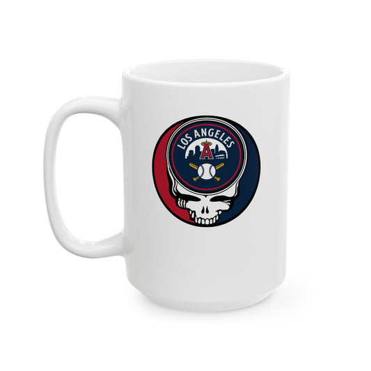 Los Angeles Angels Stealie Ceramic Mug - MLB