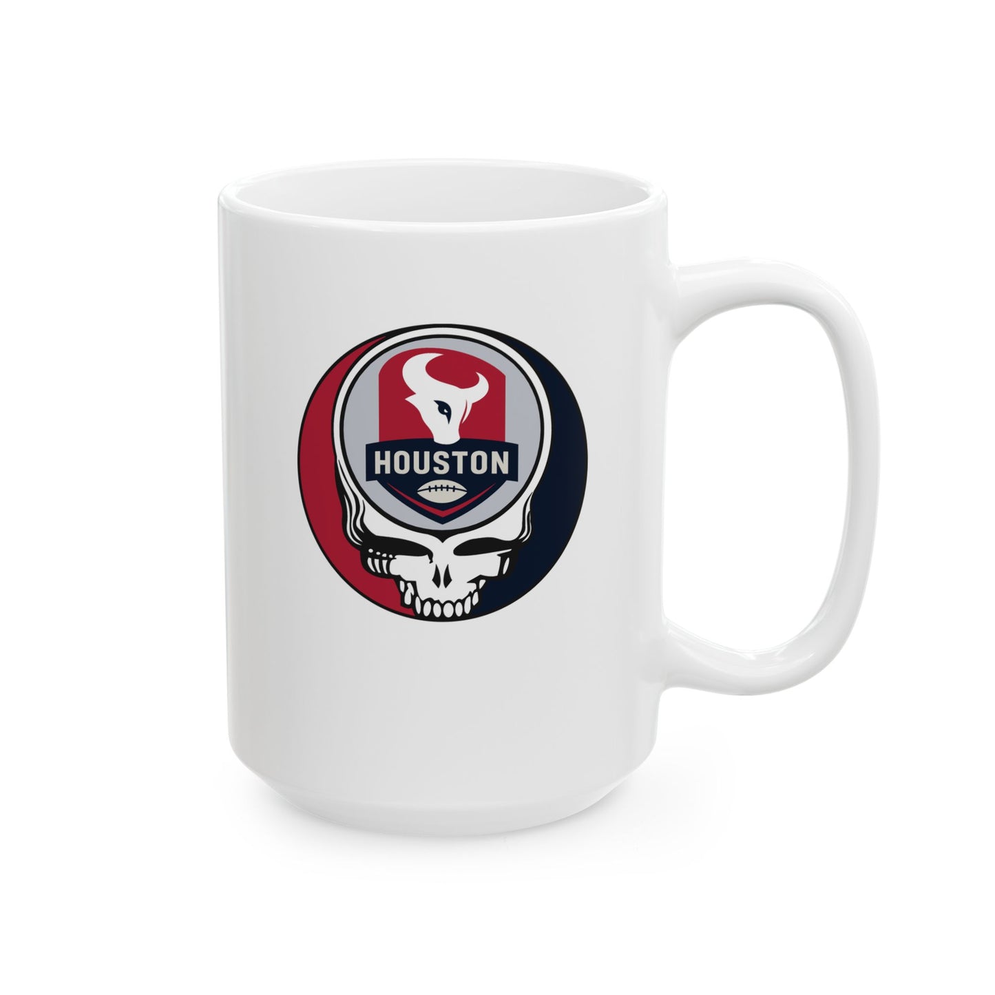 Houston Football Stealie Ceramic Coffee Mug - NFL