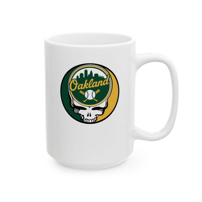 Oakland A's Stealie Ceramic Mug - MLB