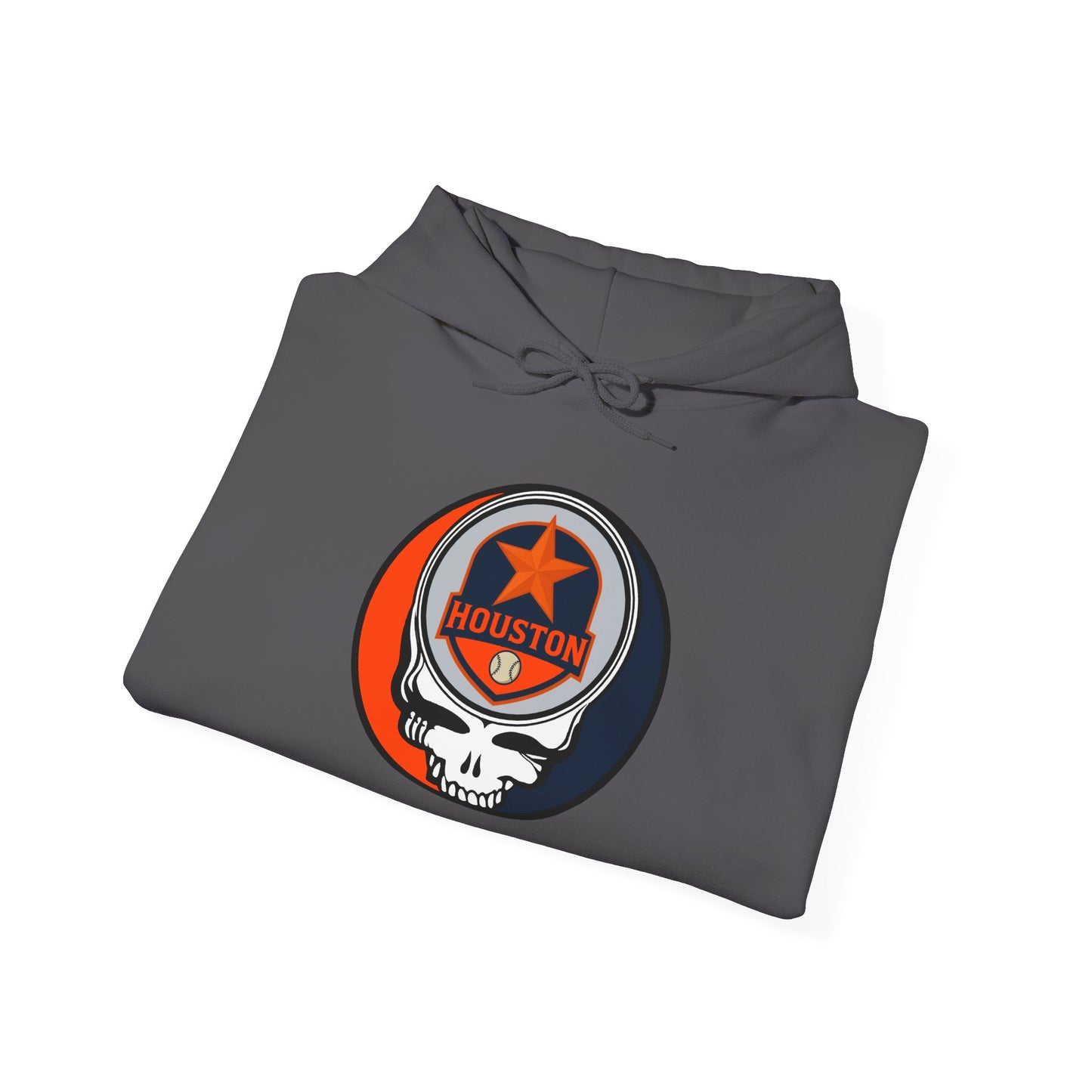 Houston Astros Grateful Dead Unisex Heavy Blend Hoodie - Hooded Sweatshirt