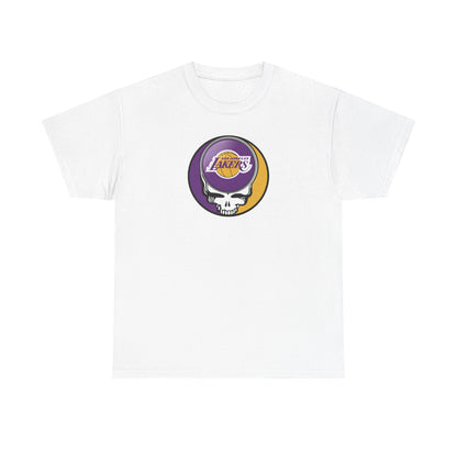 Los Angeles Lakers Grateful Dead Steal Your Face T-Shirt - NBA