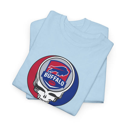 Life is dead. Grateful Grateful Gridiron Collection Buffalo Football Edition Stealie Unisex T-Shirt