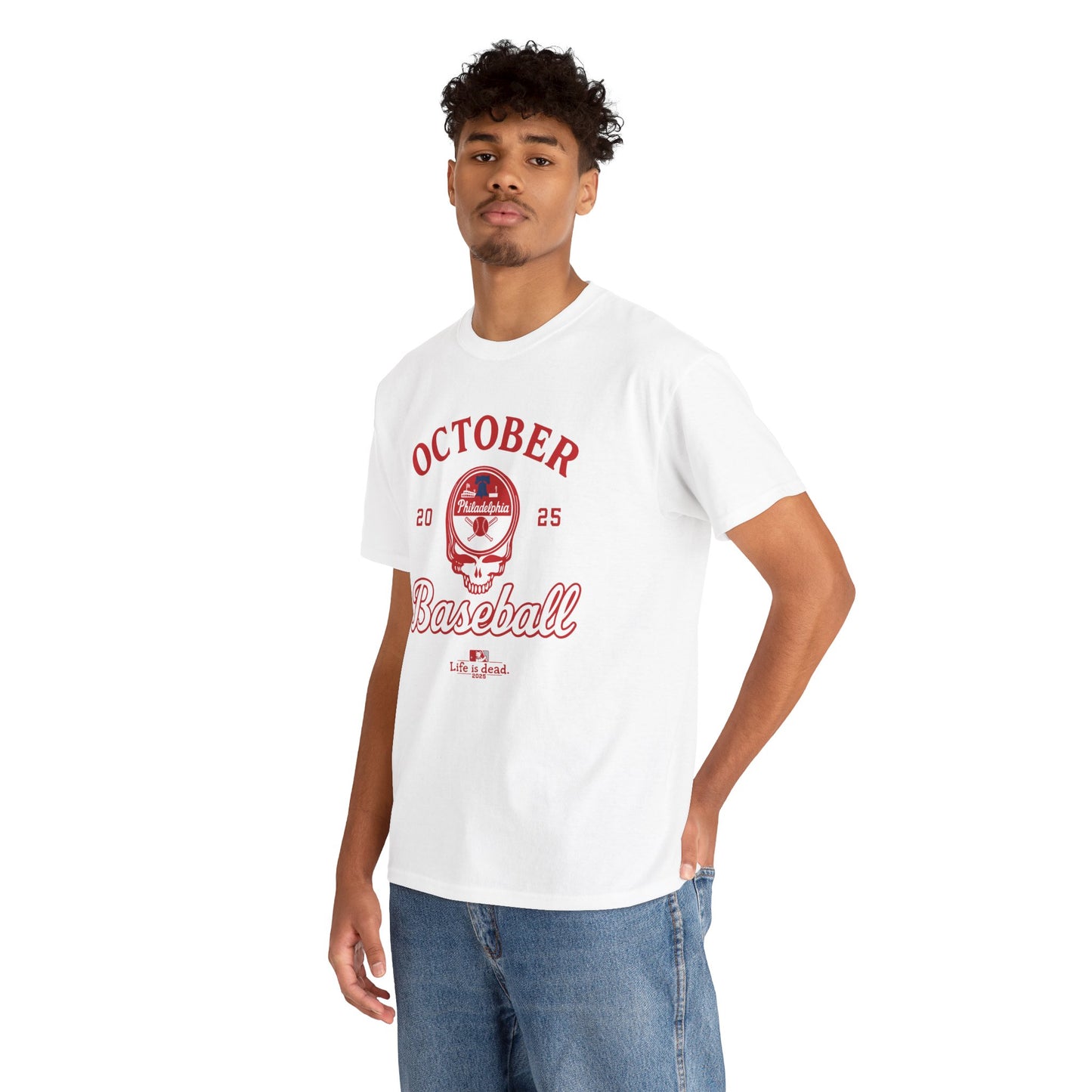 Philadelphia Phillies Playoffs 2025 Stealie Grateful Dead Tshirt