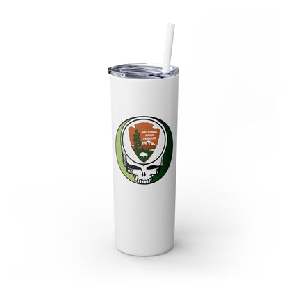 National Park Service Stealie Skinny Tumbler with Straw, 20oz