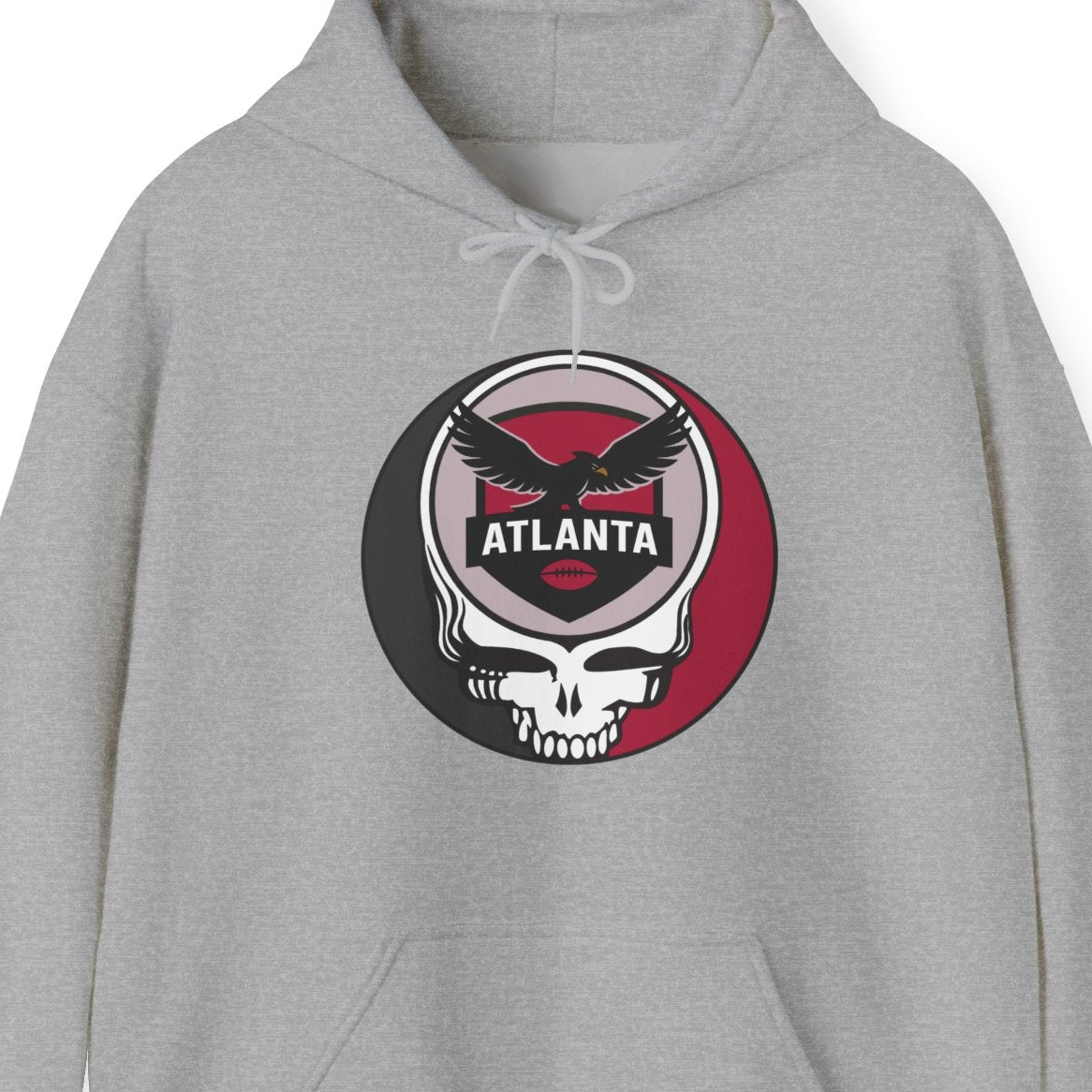 Atlanta Football Stealie Grateful Dead Unisex Hoodie - NFL