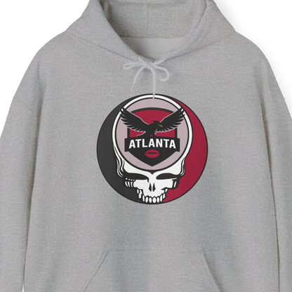 Atlanta Football Stealie Grateful Dead Unisex Hoodie - NFL