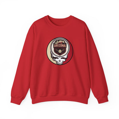 Arizona Diamondbacks Stealie Grateful Dead Crewneck Sweatshirt - MLB