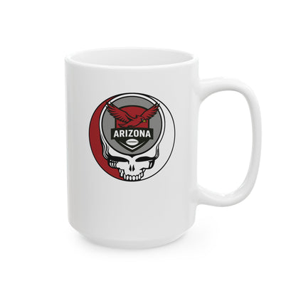 Arizona Cardinals Stealie Ceramic Coffee Mug - 15ounce - NFL