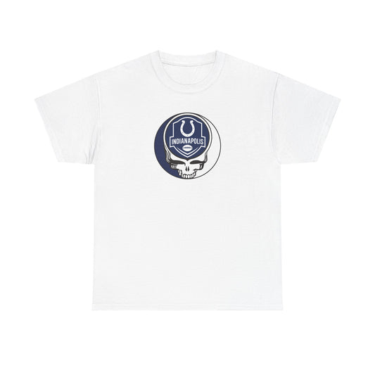 Indianapolis Colts Stealie Grateful Dead Steal Your Face T-Shirt - NFL