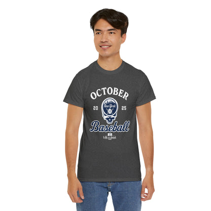 New York Yankees Playoffs 2025 Stealie Grateful Dead Tshirt