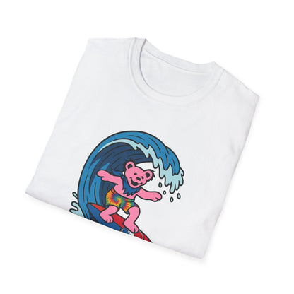 Surfin' Bear - Life is dead. Grateful Dead TShirt