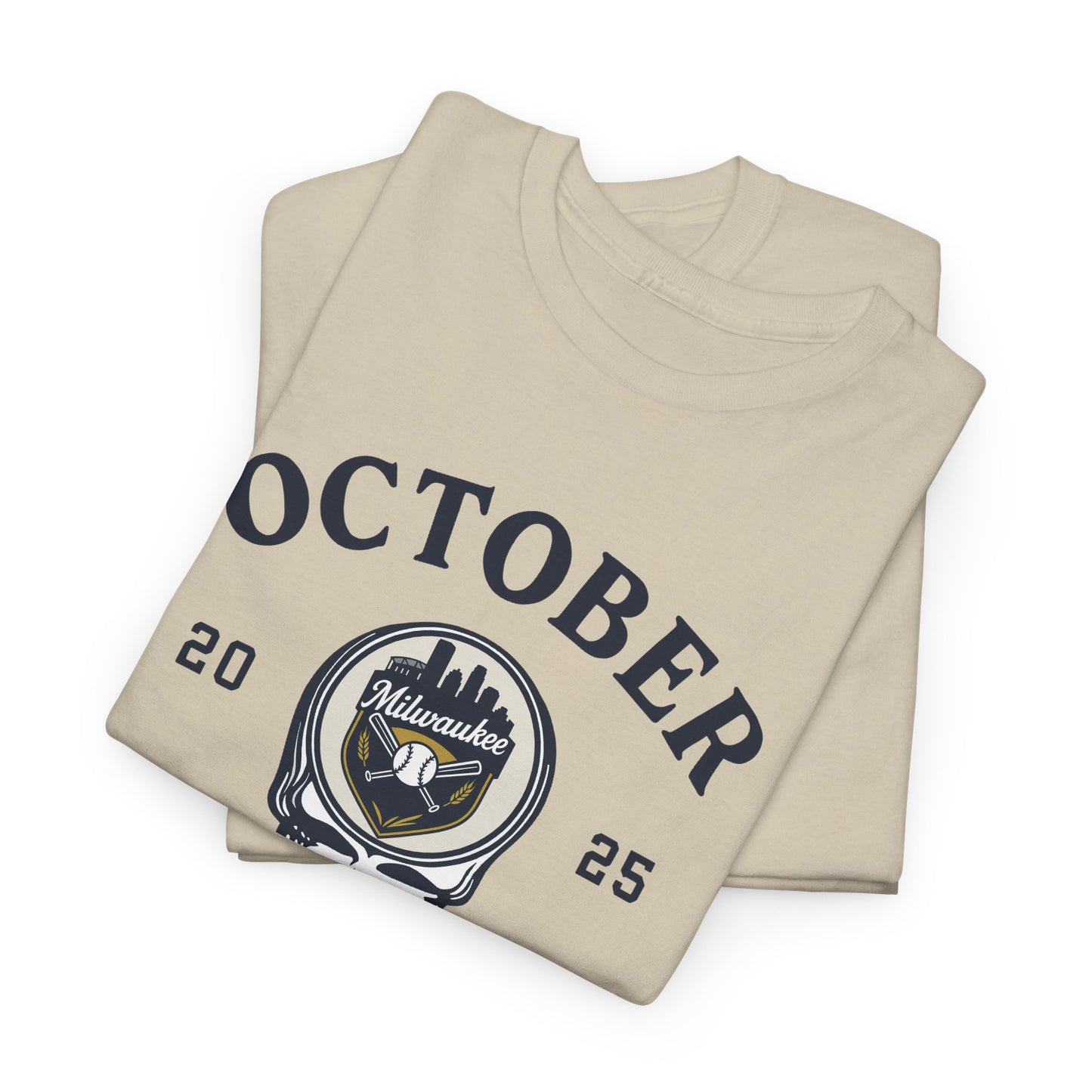 Milwaukee Brewers Playoffs 2025 Stealie Grateful Dead Tshirt