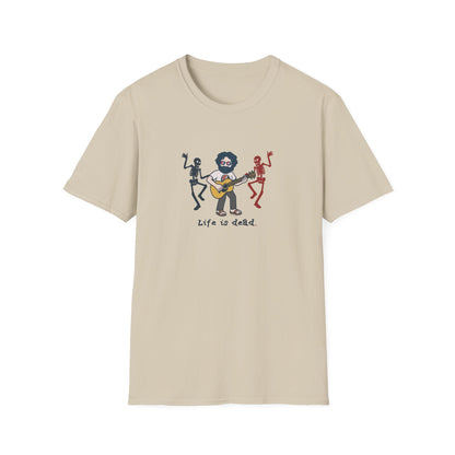 Jammin' Jerry And His Friends - Life is dead. Grateful Dead TShirt