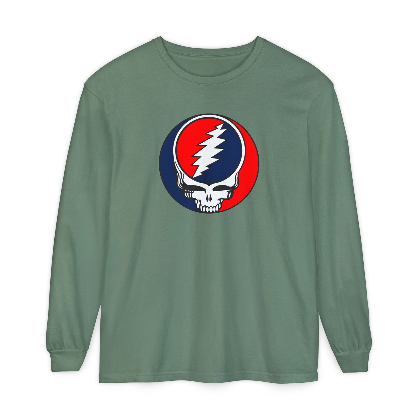 Classic Stealie Vineyard Collection Garment-dyed Long Sleeve T-Shirt